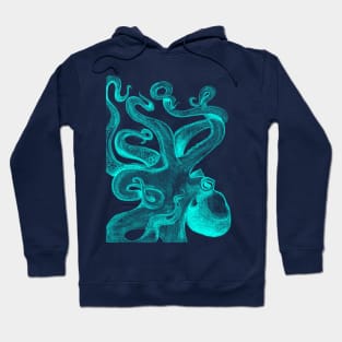 Teal Octopus Hoodie